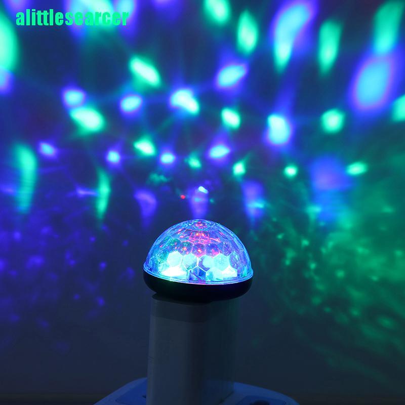 1 Đèn LED USB RGB Mini Nhiều Màu Trang Trí Nội Thất Xe Hơi