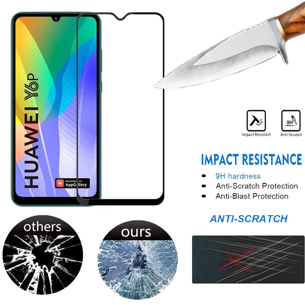 Kính cường lực màn hình 9D cho HUAWEI Y6P Y7P NOVA 7I 7SE 5T 3I 2I 2 LITE P40 PRO P30 LITE P20 Y9S Y6S Y9 PRIME 2019
