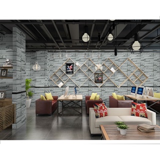 Combo 10m giấy dán tường giả đá có keo sẵn