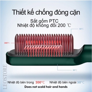 Máy điện uốn duỗi tóc, lược điện chải thẳng tóc.