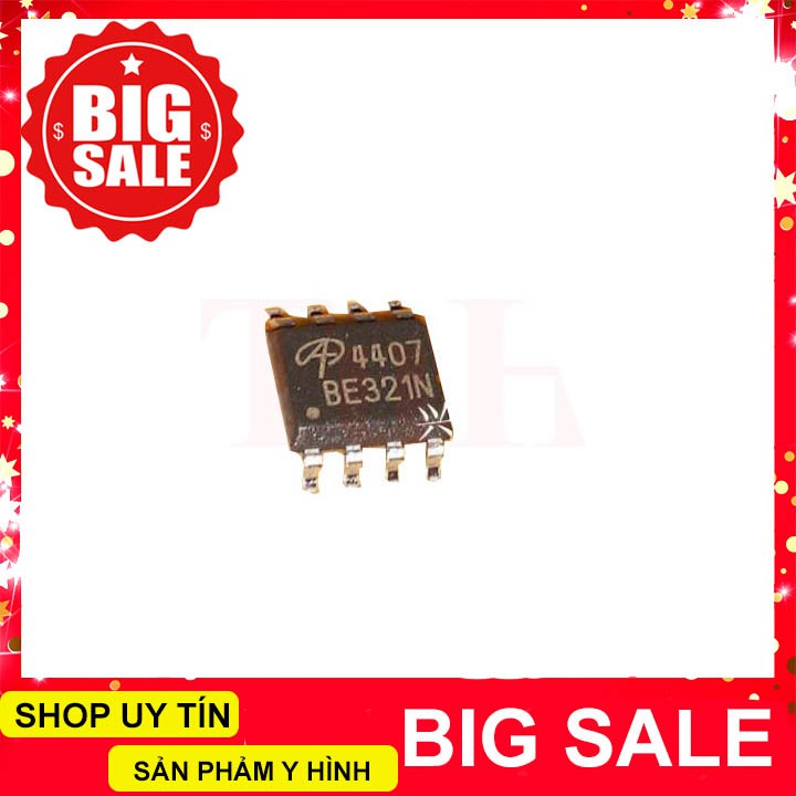 IC công suất MOSFET KÊNH P 12A 30V AO4407 SOP8 - F9H15 | BigBuy360 - bigbuy360.vn