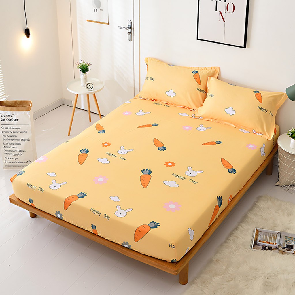 Ga chống thấm cotton cao cấp Thiên An, drap chống thấm cotton cho bé nằm trực tiếp, không nóng bí, không sột soạt