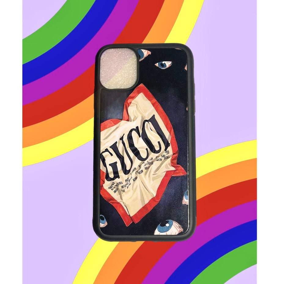 Ốp lưng cao cấp THINKCASE IPHONE The Eyes Gucci Flag