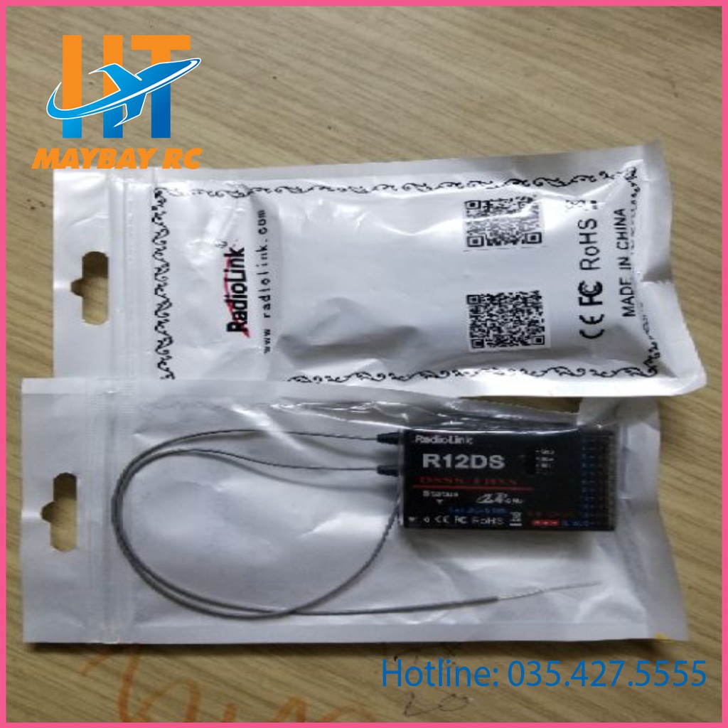 Bô thu Rx RadioLink R12DS Hàng Chính Hãng.