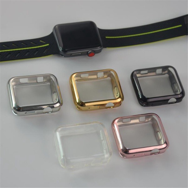 Vỏ PC cứng trong suốt bảo vệ matatwk đồng hồ cho Apple Watch Series 4 3 2 1 38/40/42/44mm