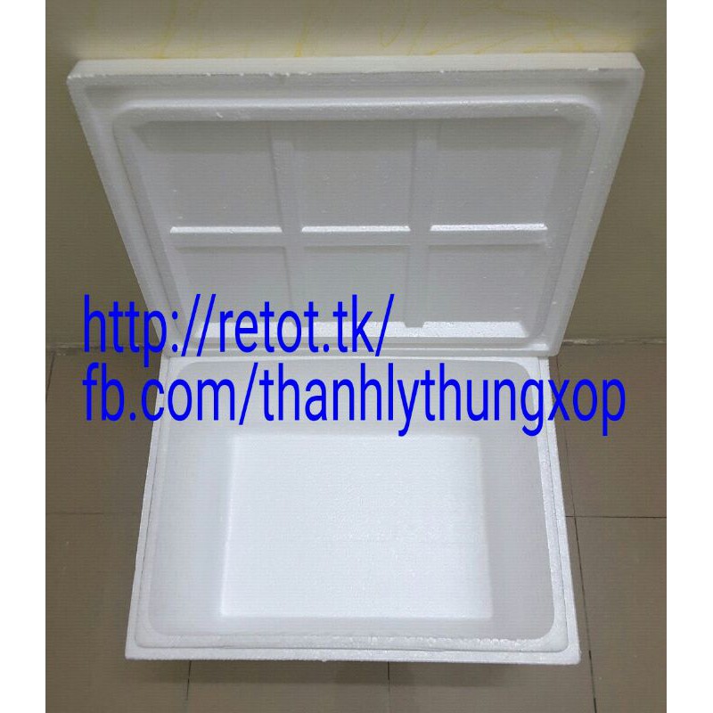 Thùng xốp cỡ vừa 40.6L giá rẻ tại Hà Nội