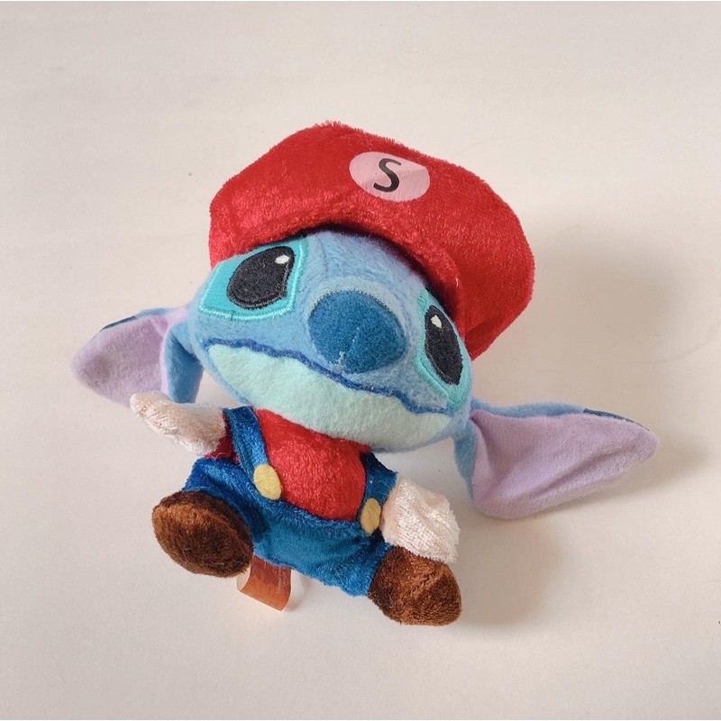 gấu bông Stitch cosplay mario