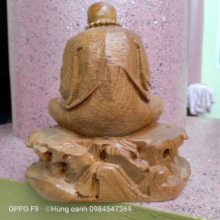 Tượng Đạt Ma Sư Tổ Gỗ Bách Xanh