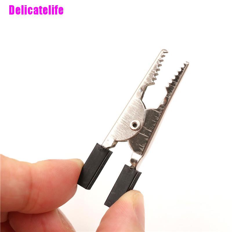 Set 5 kẹp cá sấu thử điện 50mm chuyên dùng