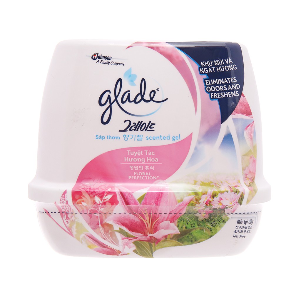 Sáp Thơm Glade 180g Thơm Phòng Nhiều Hương Tự Chọn