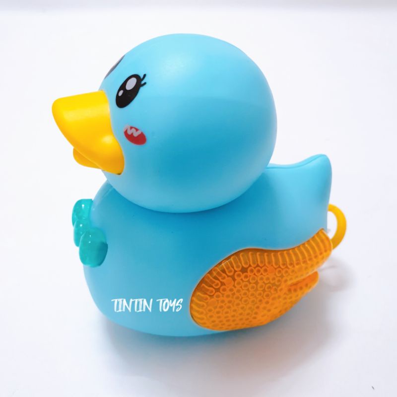 [có ĐÈN] Đồ chơi chú vịt con dễ thương chạy dây cót