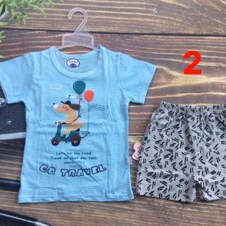 COMBO Bộ cotton sợi tre Quảng Châu