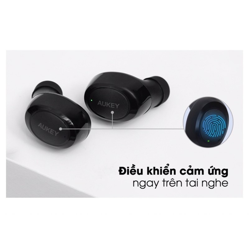 Tai nghe Bluetooth True Wireless Aukey EP-T16S Đen