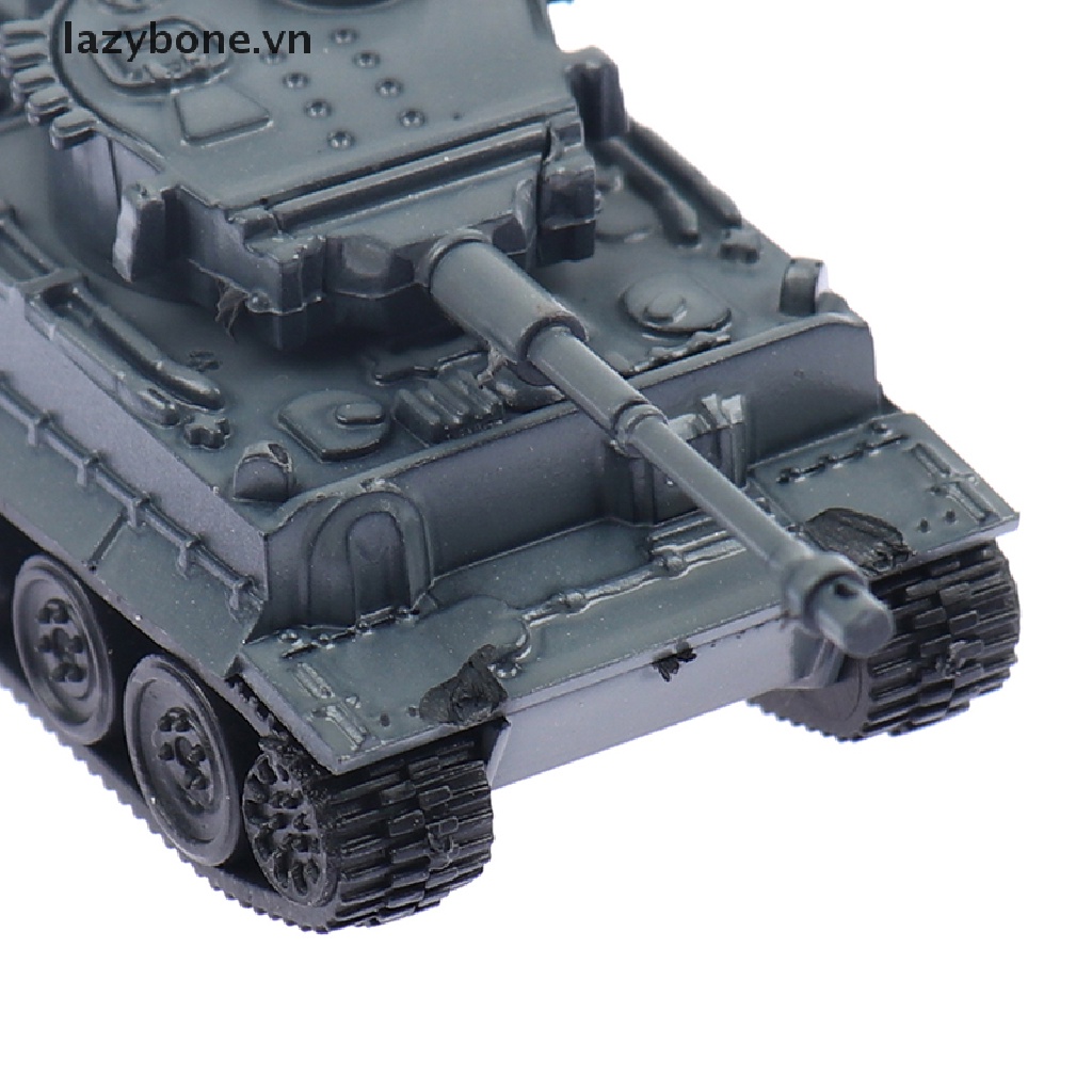 1pc 1:144 Model Toy 4D Sand Table Plastic Tiger Tanks World War II Germany Tank
