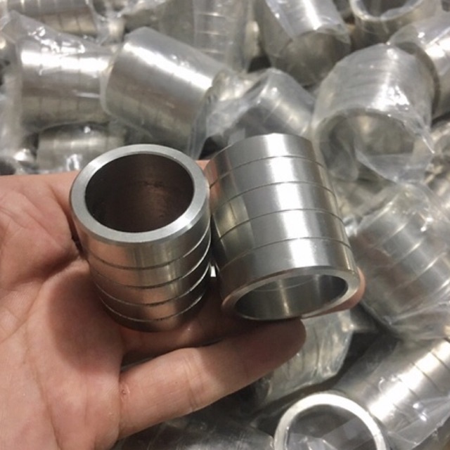 Khâu nối cổ pô Inox 304/ Adapter nối cổ pô chống xì tuyệt đối cho các loại pô hai khúc