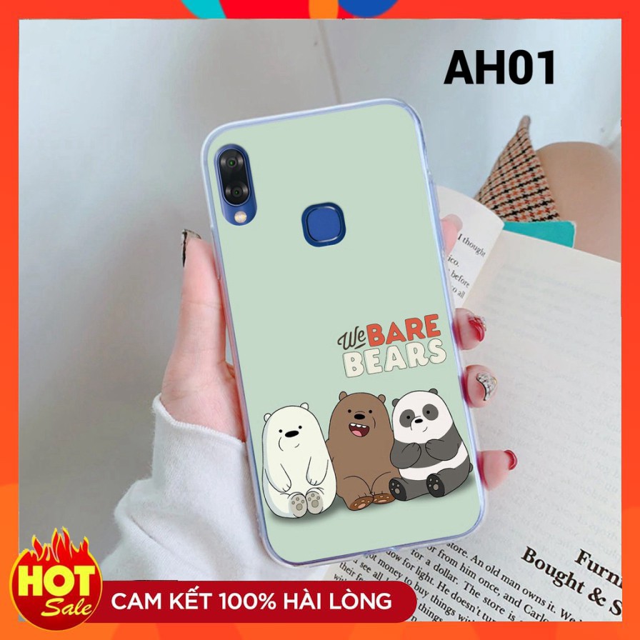 Ốp lưng VSmart - VSmart Joy 1 - Joy 1 Plus in hình 3 chú gấu We bare bears