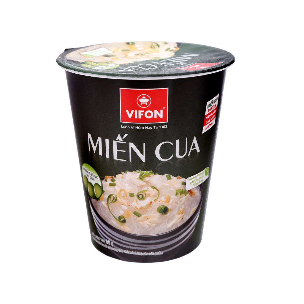 6 LY Miến cua Vifon ly 50g