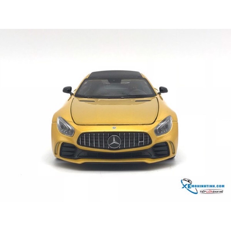 Xe Mô Hình Mercedes - AMG GT R 1:24 Welly ( Vàng )