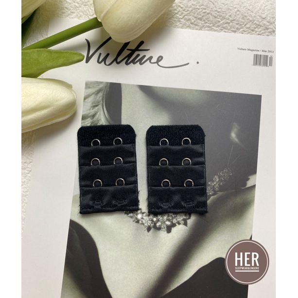 Móc Nối Áo Ngực Tăng Size - Dây Nối Áo Lót Bầu, Áo Lót Sau Sinh 3 Và 4  (tăng 1-&gt;4cm) - Her Sleepwear