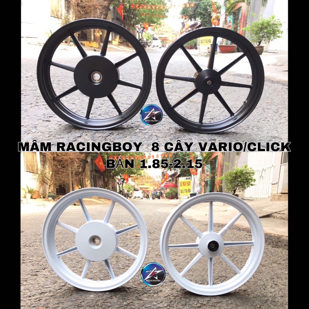 MÂM RACINGBOY 8 CÂY VARIO/CLICK BẢN 1.85-2.15