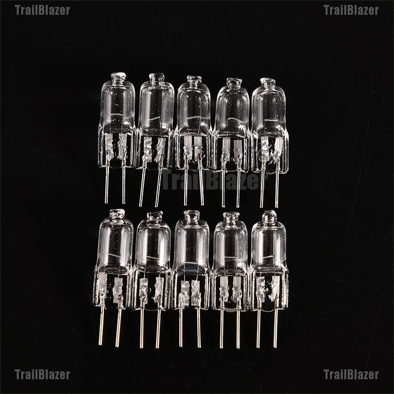 Set 10 bóng đèn Halogen G4 12V 10W đa dụng chất lượng cao