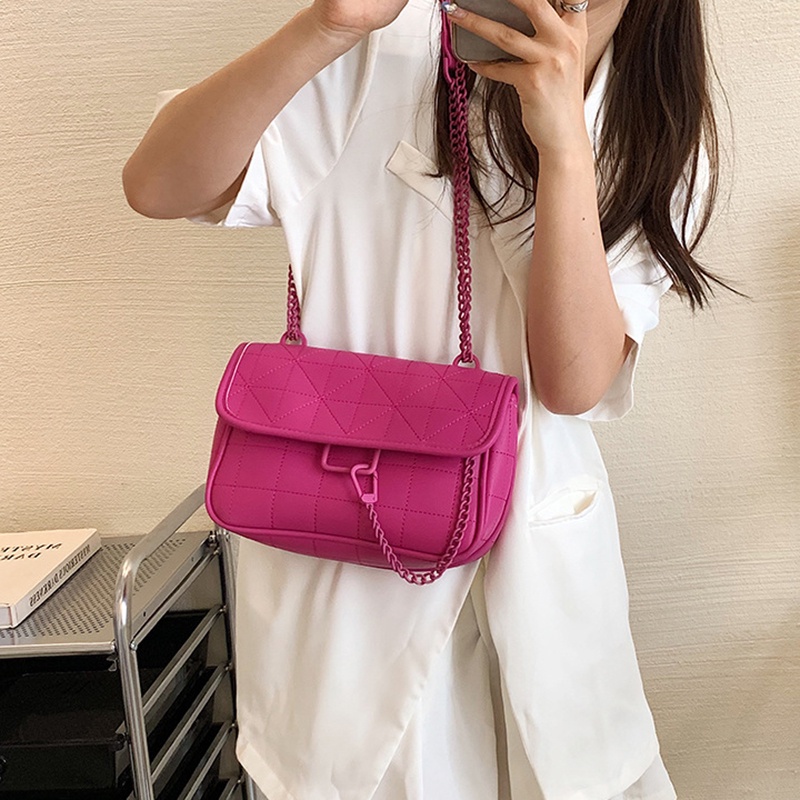 Túi xách IELGY đeo vai phối mắt xích phong cách chất lượng cao cho nữ