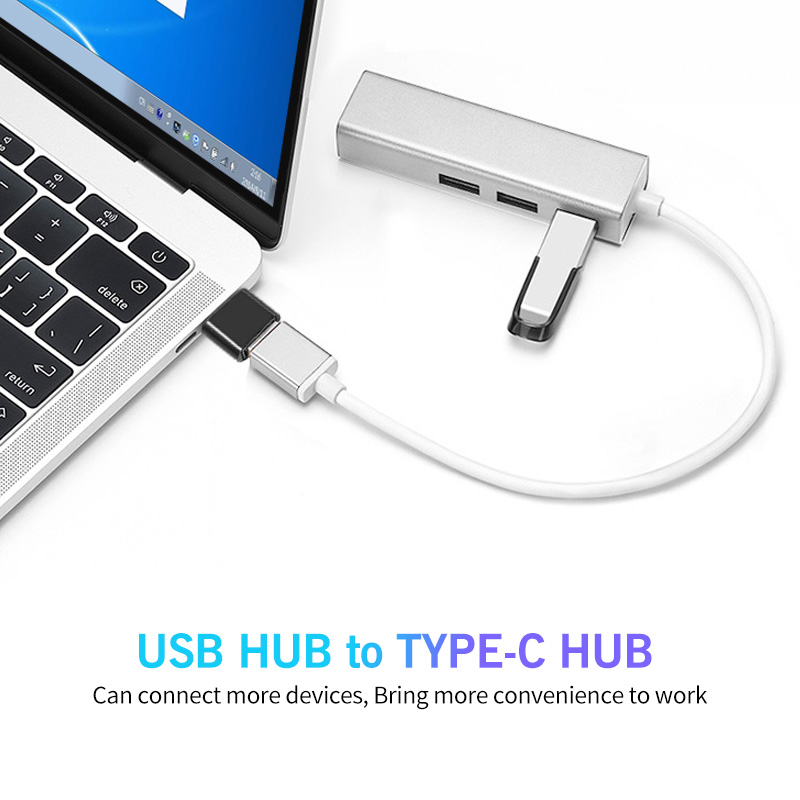 Đầu Chuyển Đổi OTG Fonken Sang Type C/Micro USB Cho Tablet / Laptop / Điện Thoại Android / Notebook