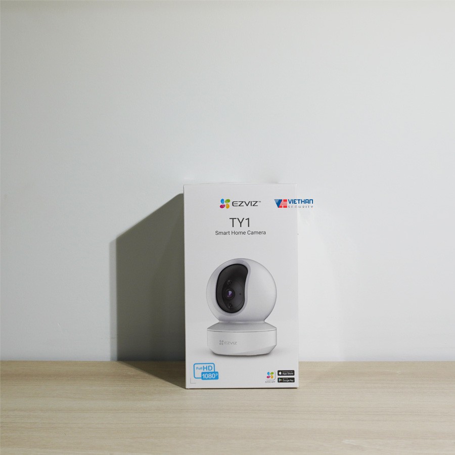 [MUA 2 TẶNG 1 QUÀ EZVIZ] Camera Wifi EZVIZ TY1 1080P xoay 360 độ trong nhà, đàm thoại 2 chiều