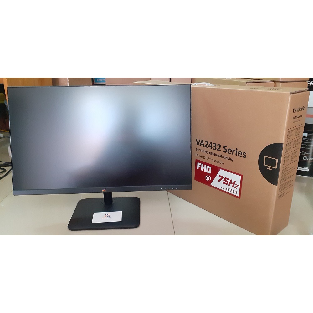 MÀN HÌNH LCD VIEWSONIC 24" VA2432-H IPS 75Hz viền mỏng | BigBuy360 - bigbuy360.vn