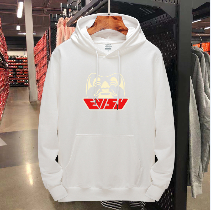 EVISU Áo Hoodie Thiết Kế Giản Dị Thời Trang Mùa Xuân Thu 2021 Dành Cho Nam Có Size M-5Xl | BigBuy360 - bigbuy360.vn