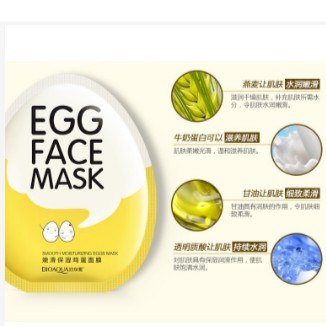 MẶT NẠ TRỨNG GÀ COLLAGEN EGG FACE MASK BIOAQUA