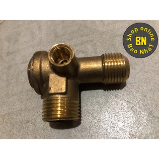 Van 1 chiều tốt (luppe) máy nén khí xài dây curoa (ren 21mm) Đồng -SHINSTORE