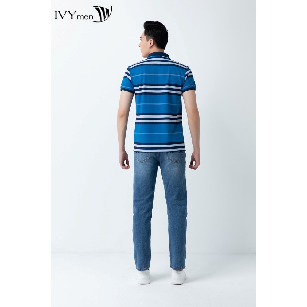 Áo polo nam kẻ ngang IVY moda MS 57E2946