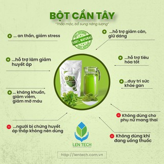 BỘT CẦN TÂY LENTECH 100g