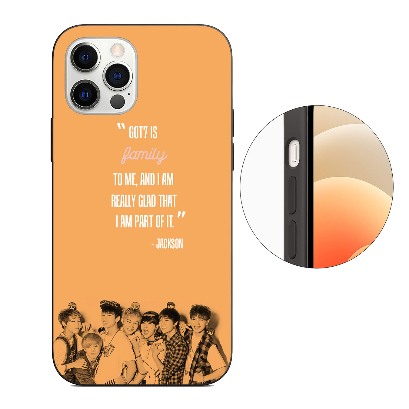 iPhone XR X XS Max 7 8 6 6s Plus + 6Plus 7Plus 8Plus Phone Case Soft Silicone Casing GOT7 JB Mark Jackson