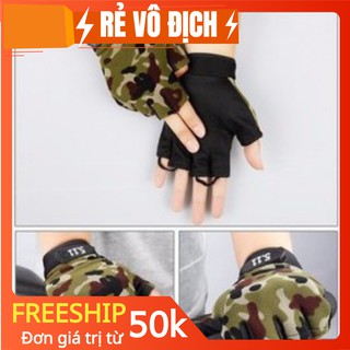 Găng Tay 511 PUBG Ngón Cụt (Tập Gym - Lái xe - Đi phượt)