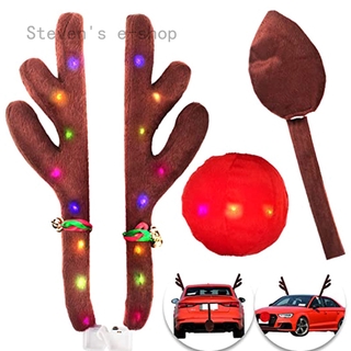 Sừng Hươu Trang Trí Xe Hơi Dịp Giáng Sinh