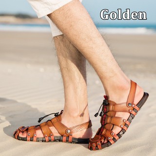 Giày Sandal Da Thời Trang Cho Nam
