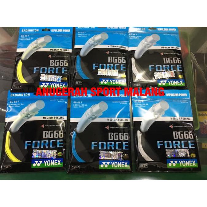 Dây Vợt Cầu Lông Yonex Bg 66 Force Sp Chính Hãng