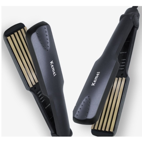⚡️𝐅𝐑𝐄𝐄 𝐒𝐇𝐈𝐏 ⚡️Máy Dập Xù Tóc KEMEI 332, Chức năng dập xù, bấm xù , bấm mè tạo kiểu tóc làm phồng chân tóc bản to cao cấp