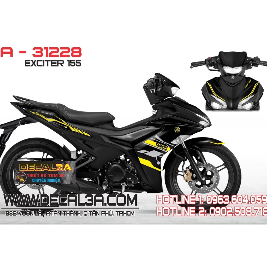 Tem trùm Exciter 155 Chỉ