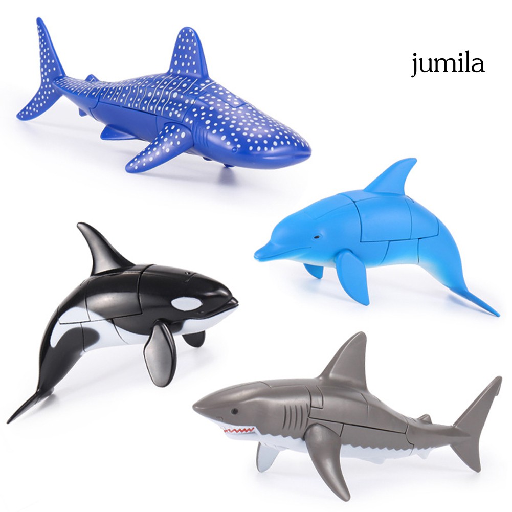 Mô Hình Rô Bốt Biến Hình Cá Mập / Cá Mập / Cá Heo Cho Bé