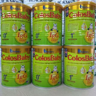 Sữa bột ColosBaby Gold 1000IgG  0+, 1+ Hộp 400g Mẫu mới
