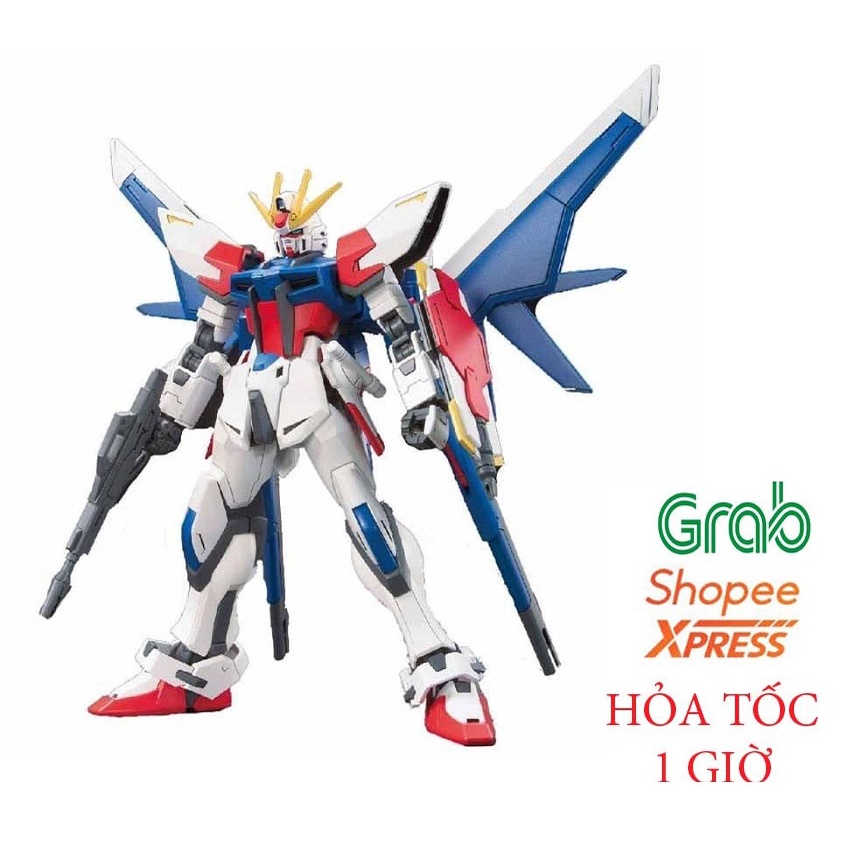 [Mã 44LIFESALE giảm 10% đơn 99K] Mô hình Lắp Ráp hg build strike gundam full package kèm quà tặng