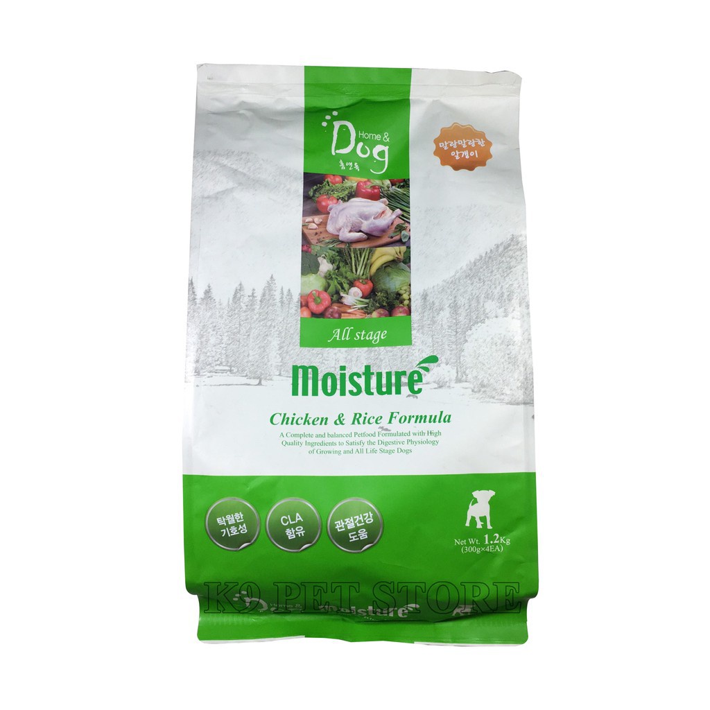 THỨC ĂN HẠT MỀM CHO CHÓ HOME &amp; DOG MOISTURE