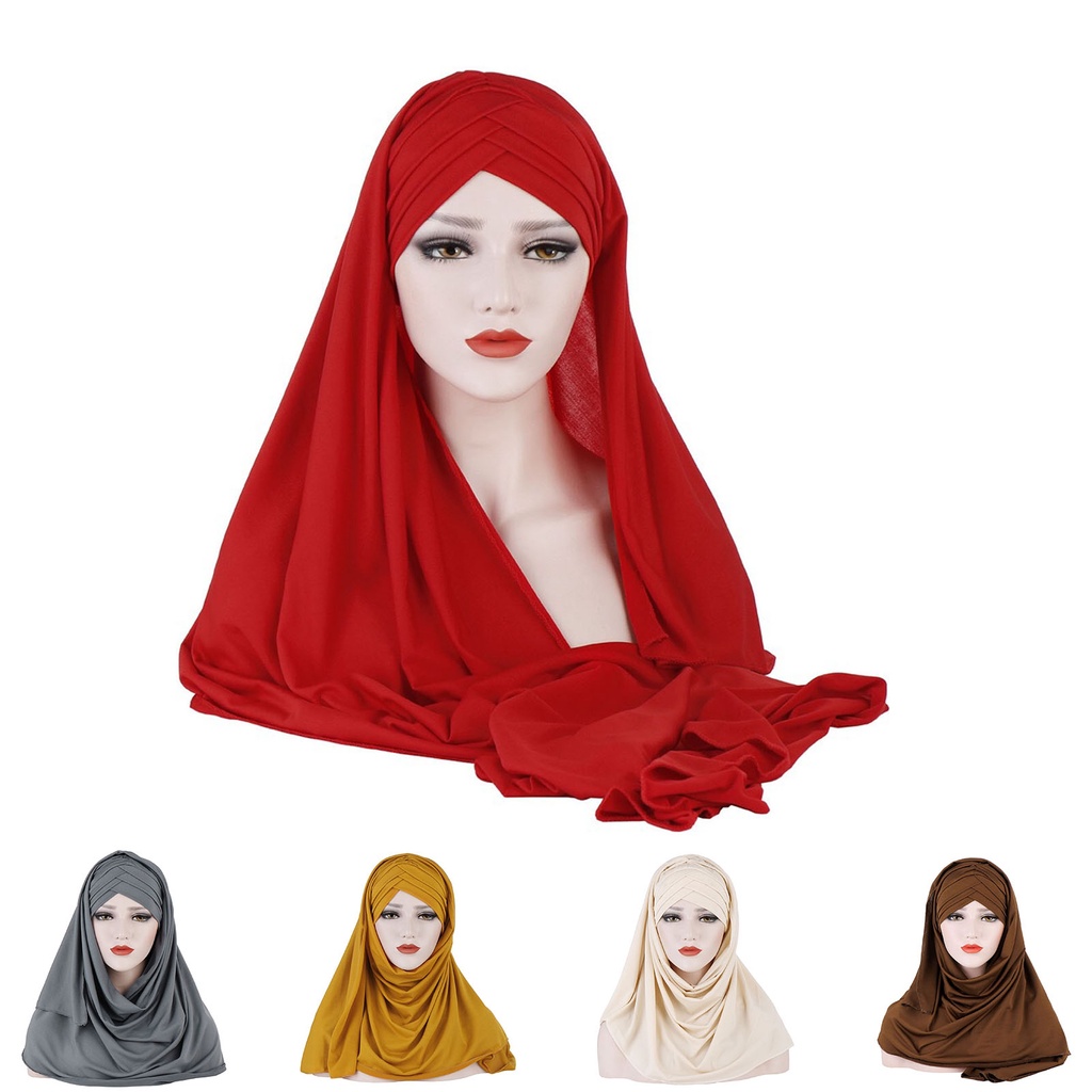 Khăn choàng Hijab không gây dị ứng trọng lượng nhẹ cho nữ