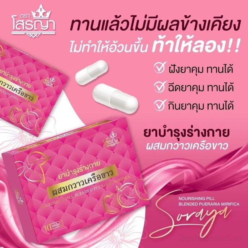 Mầm đậu nành Pueraria Mirifica chăm sóc ngực Thái Lan