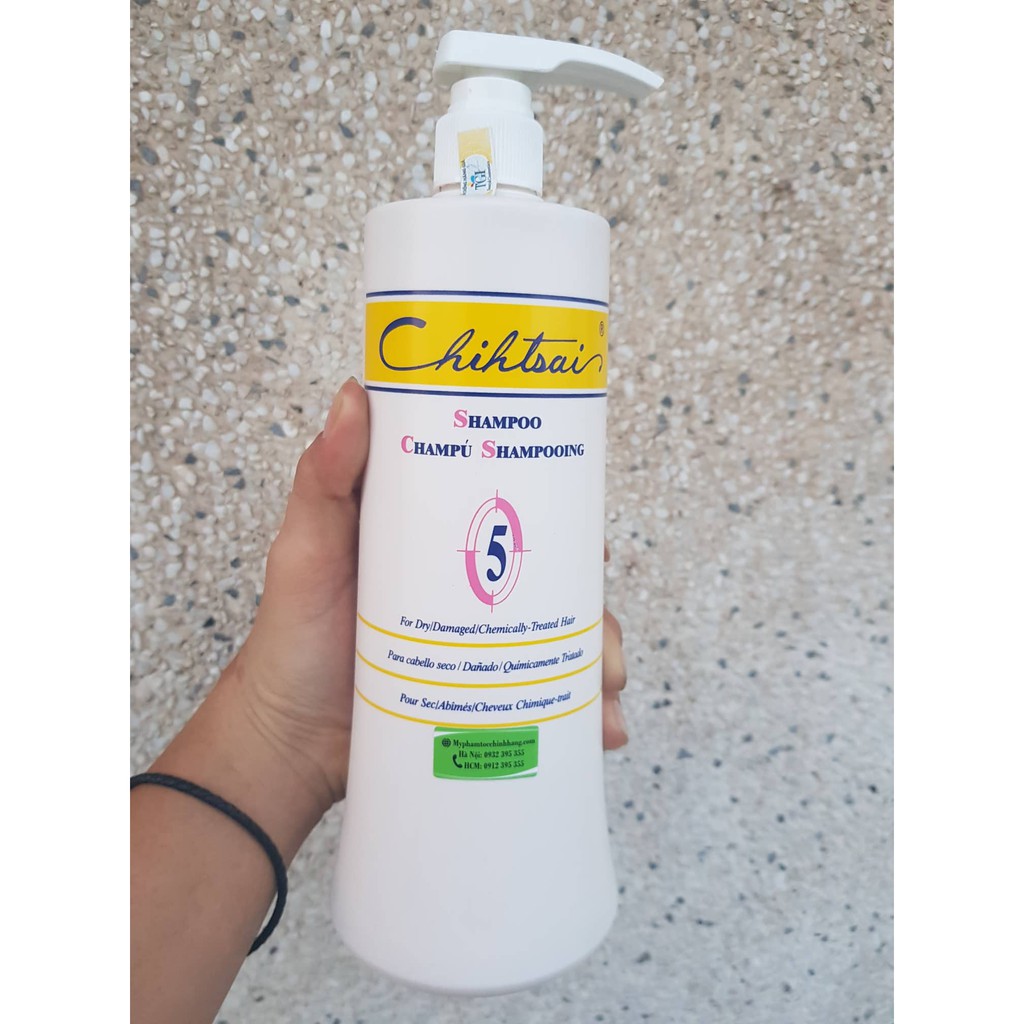 DẦU GỘI CHIHTSAI BALANCING SỐ 5 1000ML CHIẾT XUẤT CÚC LA MÃ NUÔI DƯỠNG VÀ PHỤC HỒI HƯ TỔN