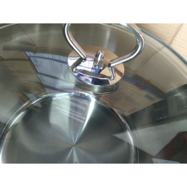 Nồi luộc gà inox 3 đáy sunhouse LG28 CÓ HÌNH THẬT