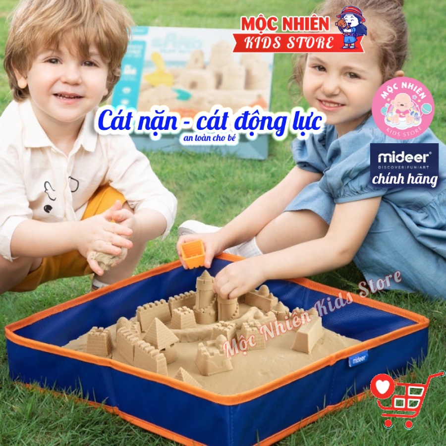 Đồ Chơi Cát Động Lực Ma Thuật Mideer Magic Sand Play Set Dành Cho Bé 3 Tuổi, Đồ Chơi Cảm Giác Cho Bé